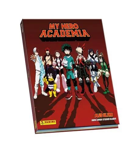 My Hero Academia naljepnica i kolekcija trgovačkih kartica Album Tvrdi uvez Plus Ultra *Njemačka verzija *