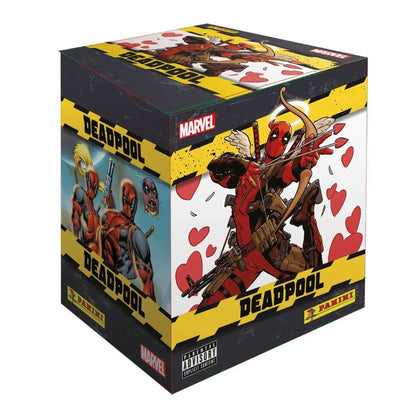 Deadpool Sticker & Trading Card Collection Display (36)