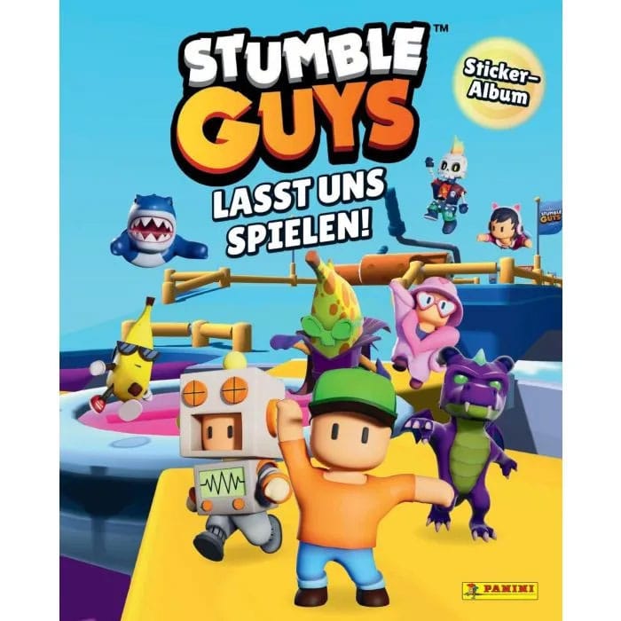Stumble Guys: Haydi oynayalım! Çıkartma Koleksiyonu Albümü *Almanca Versiyon*