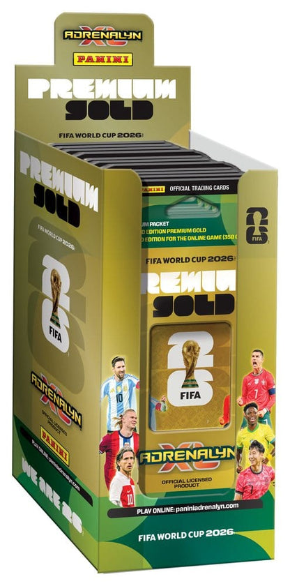 Panini FIFA World Cup 2026 Trading Cards Caja Dorada Premium (10)