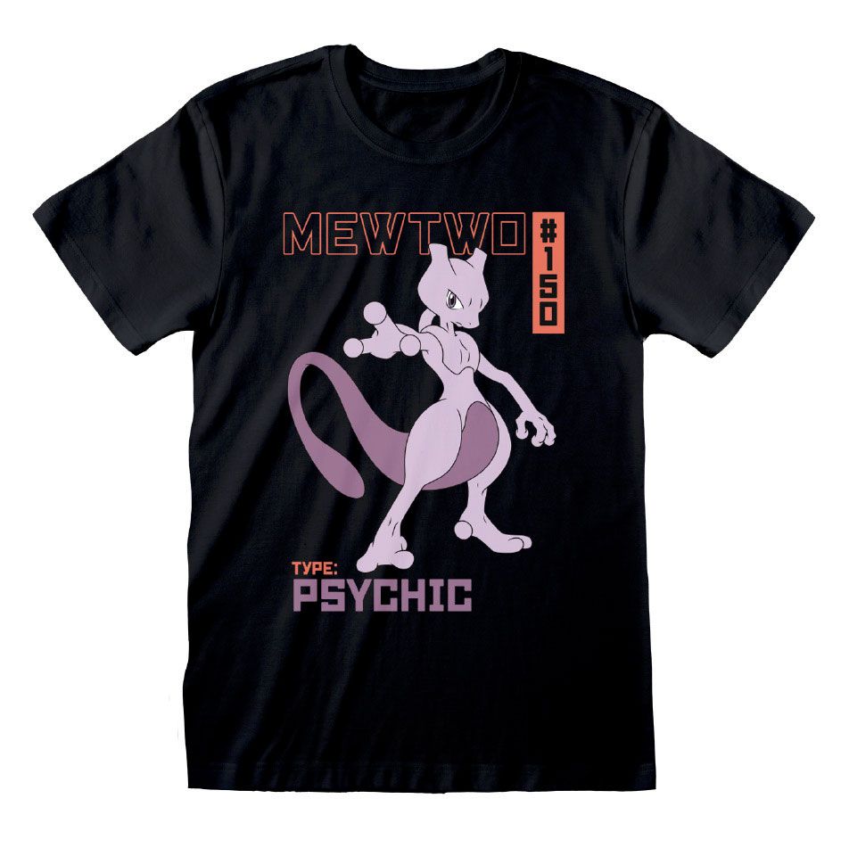 Pokemon t-skjorte mewtwo