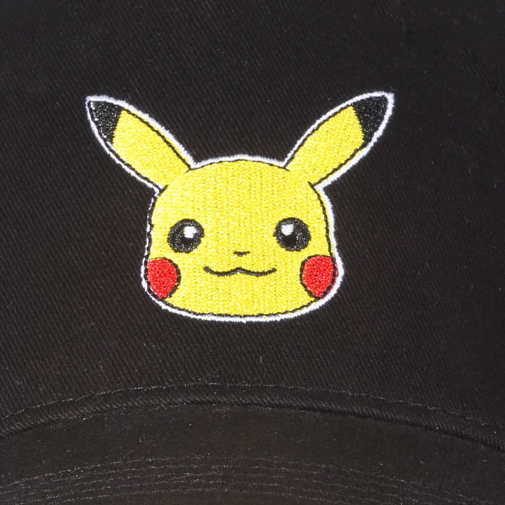 Pokemon Curved Bill Cap Pikachu Badge