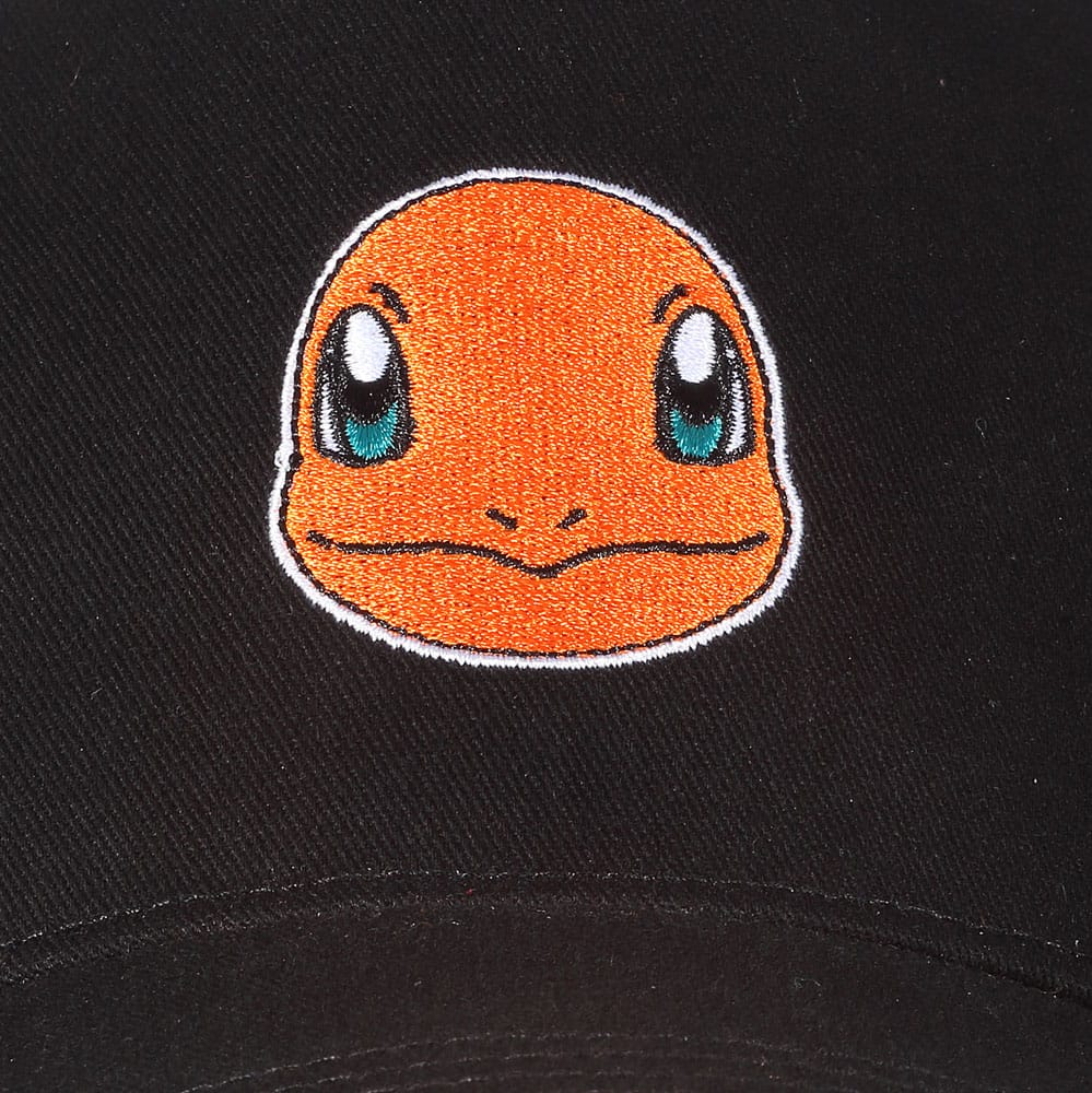 Pokemon Kavisli Bill Cap Charmander Rozeti