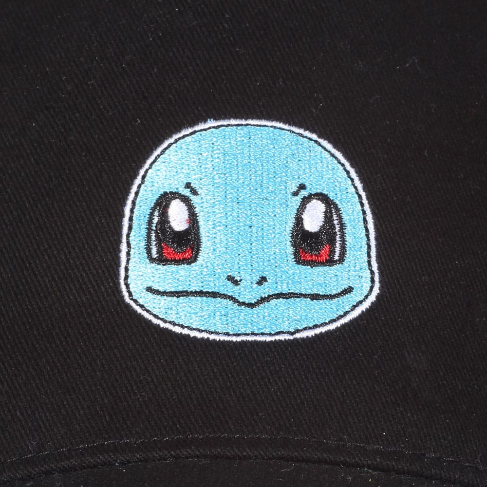 Pokemon gebogene Bill Cap Squirtle Badge