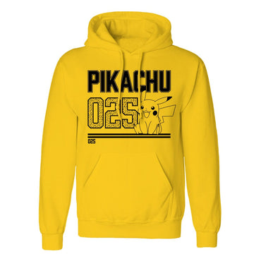 Pokemon Hooded Sweater Pikachu Line Art