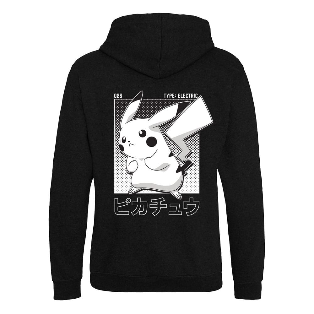 Pokemon Hooded Sweater Halftone Pikachu