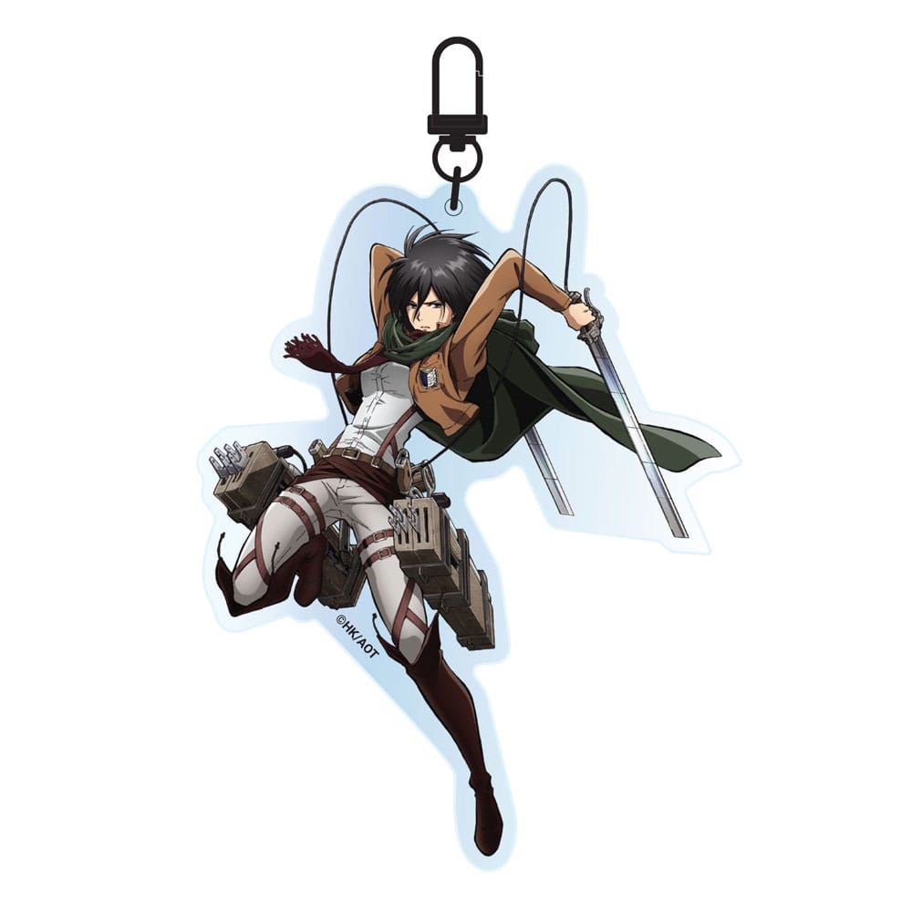 Titan Acric Keychain Mikasa Ackerman