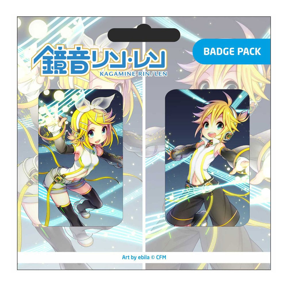 BADGI PIN HATSUNE MIKU SET CACK C.