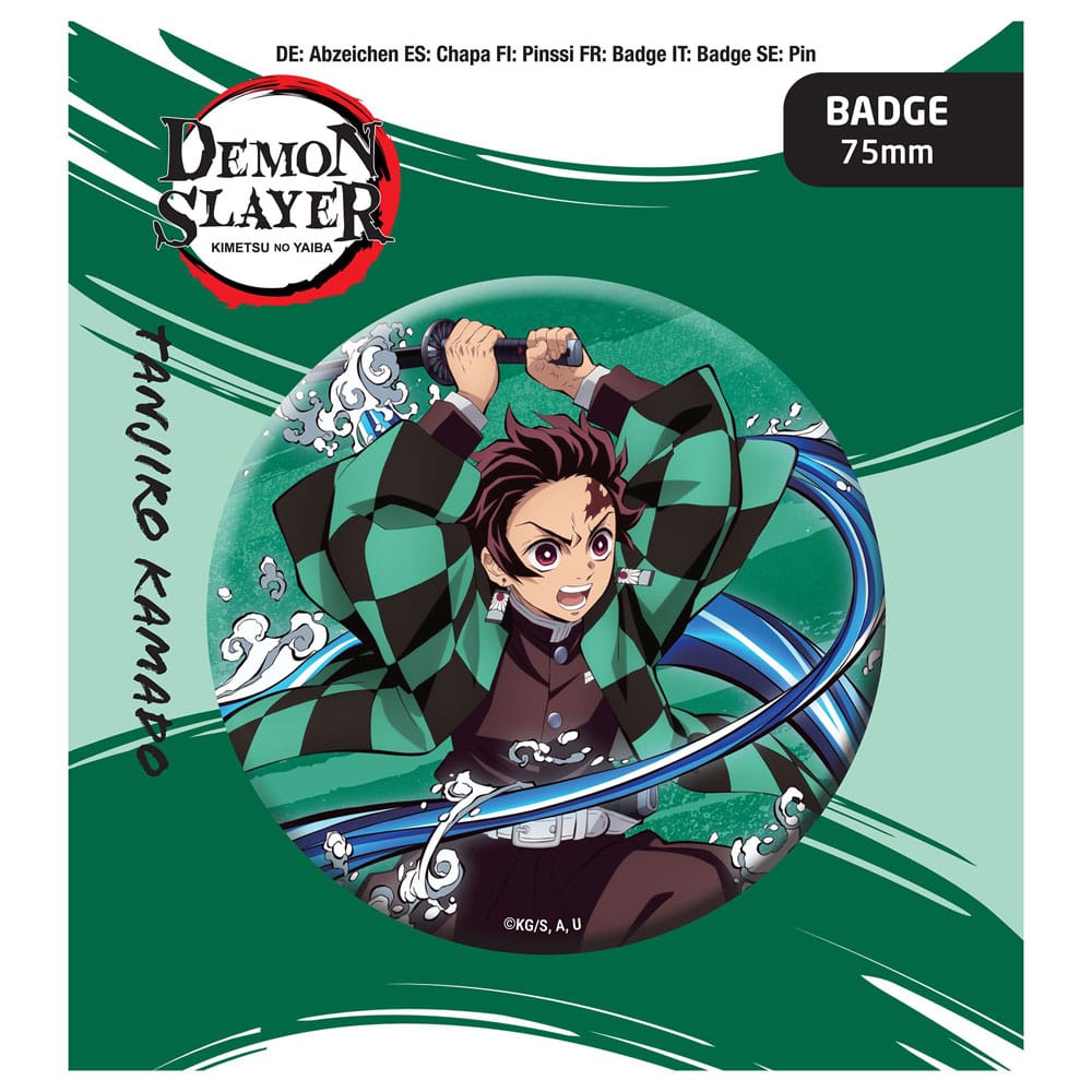 Demon Slayer: Kimetsu Hayır Yaiba Pin Rozeti Tanjiro Kamado