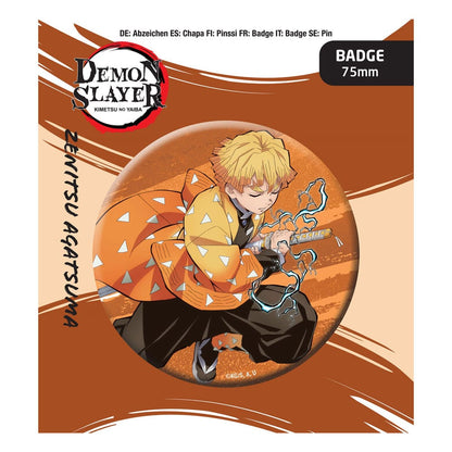 Dämon Slayer: Kimetsu No Yaiba Pin Badge Zenitsu Agatsuma