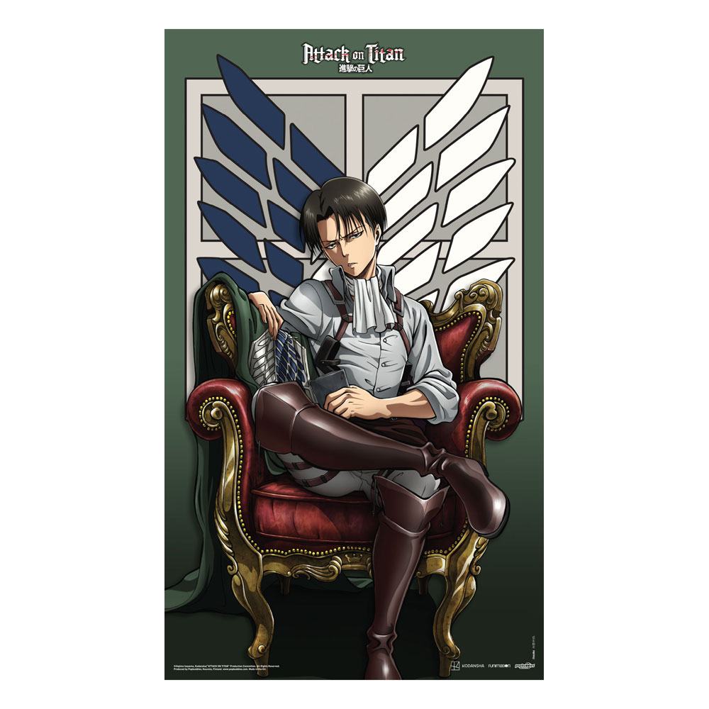 Attack on Titan: Levi Fabric Poster