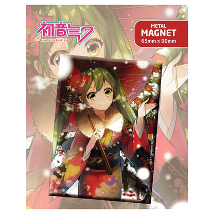 Hatsune Miku Fridge Magnet Hatsune Miku en invierno