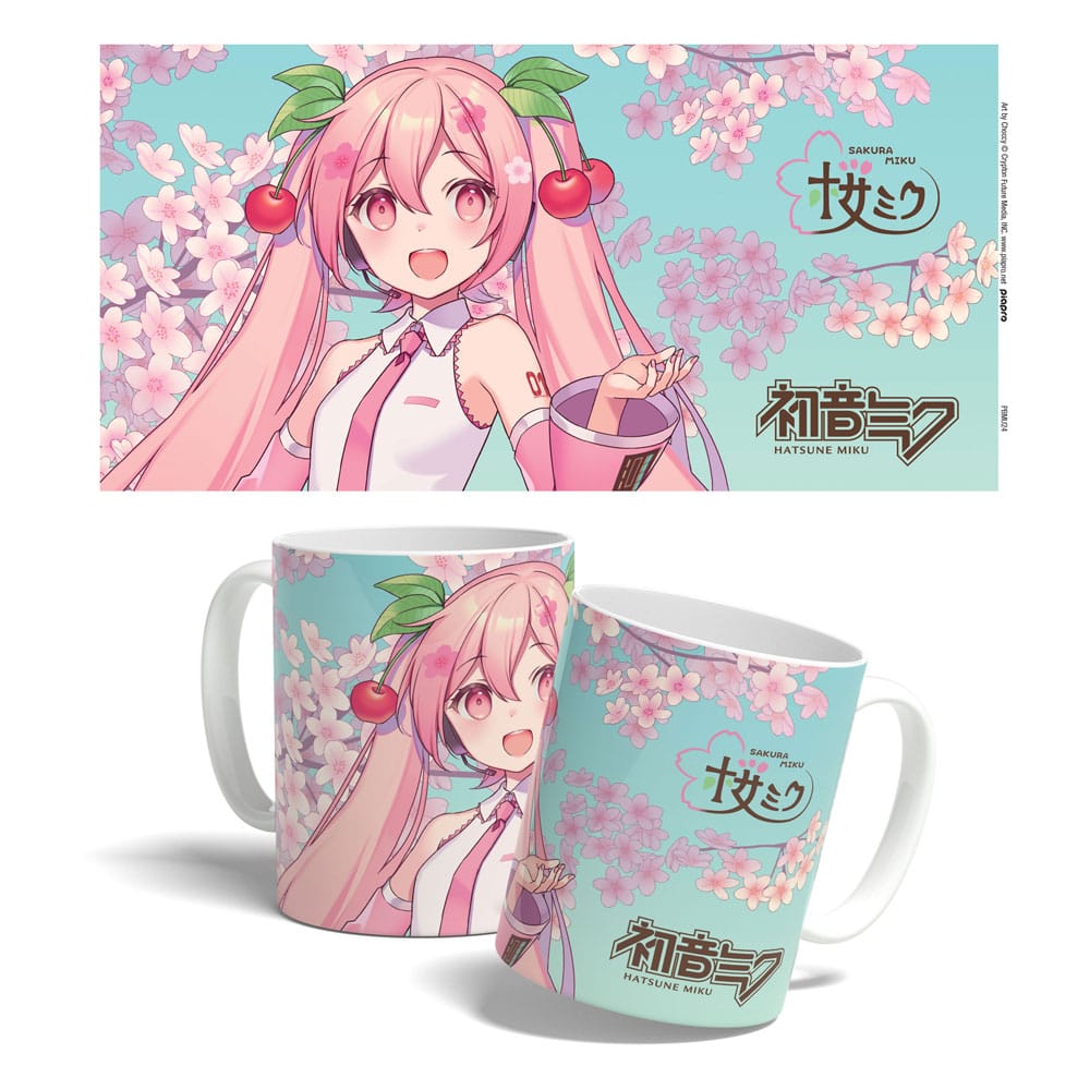 Hatsune Miku Krus Sakura Miku Cherry Blossom 325 ml