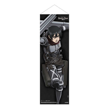 Napad na Titan: Posljednja sezona Slim Wallscroll Mikasa Ackermann 30 x 90 cm