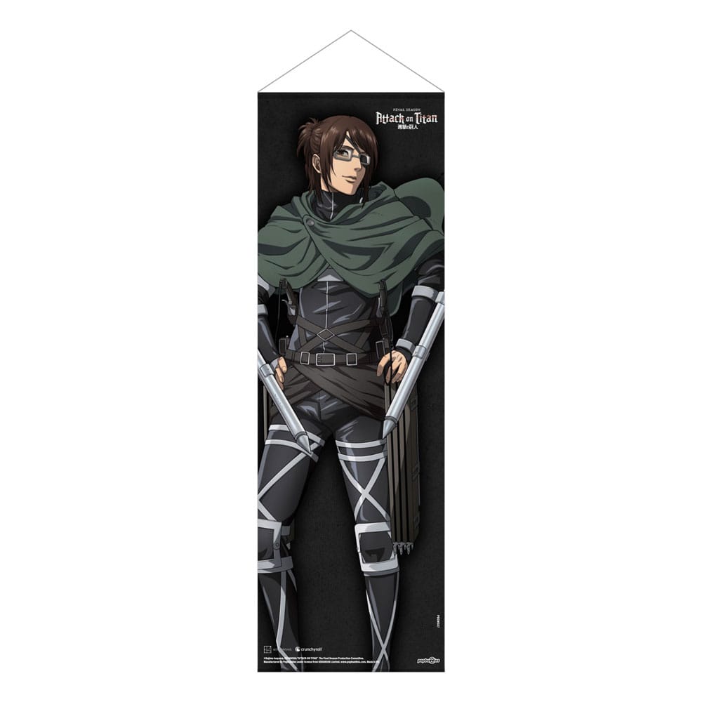 Attack on Titan: The Final Season Slim Wallscroll Hange Zoë 30 x 90 cm