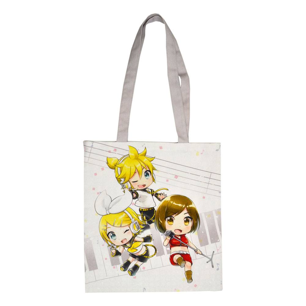 Hatsune miku tote torbe chibi piapro znakovi