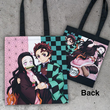 Dämon Slayer: Kimetsu No Yaiba Tote Bag Tanjiro & Nezuko