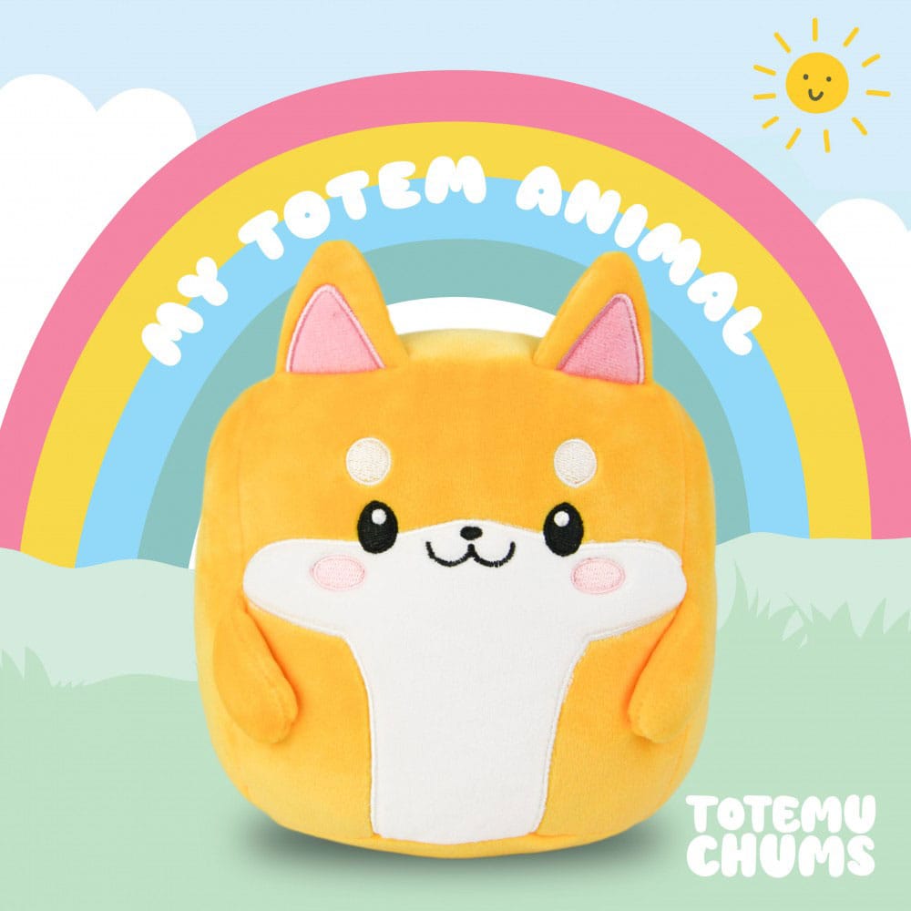 Totemu Chums Cute ´n´ Kawaii Peluche Cane 19 cm