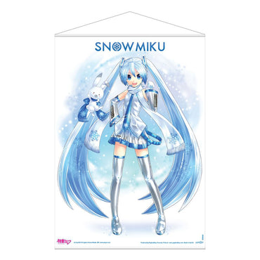 Hatsune Miku Wallscroll Snow Miku 50 x 70 cm