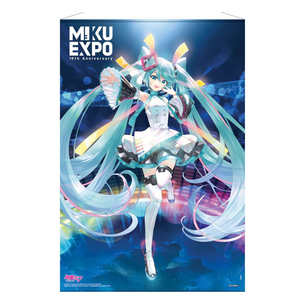 Hatsune Miku Wallscroll Miku Expo 10. Jubiläum in limitierter Auflage 61 x 91 cm