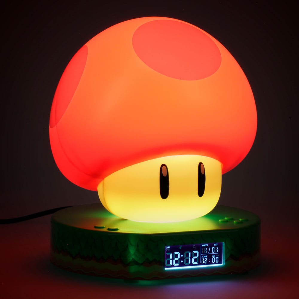 Super Mario Alarm Clock Super Mushroom