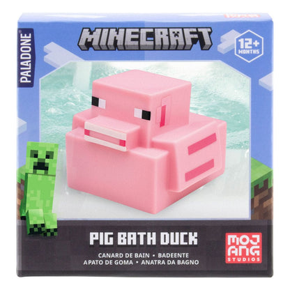 Minecraft Baño Pato Cerdo 6 cm