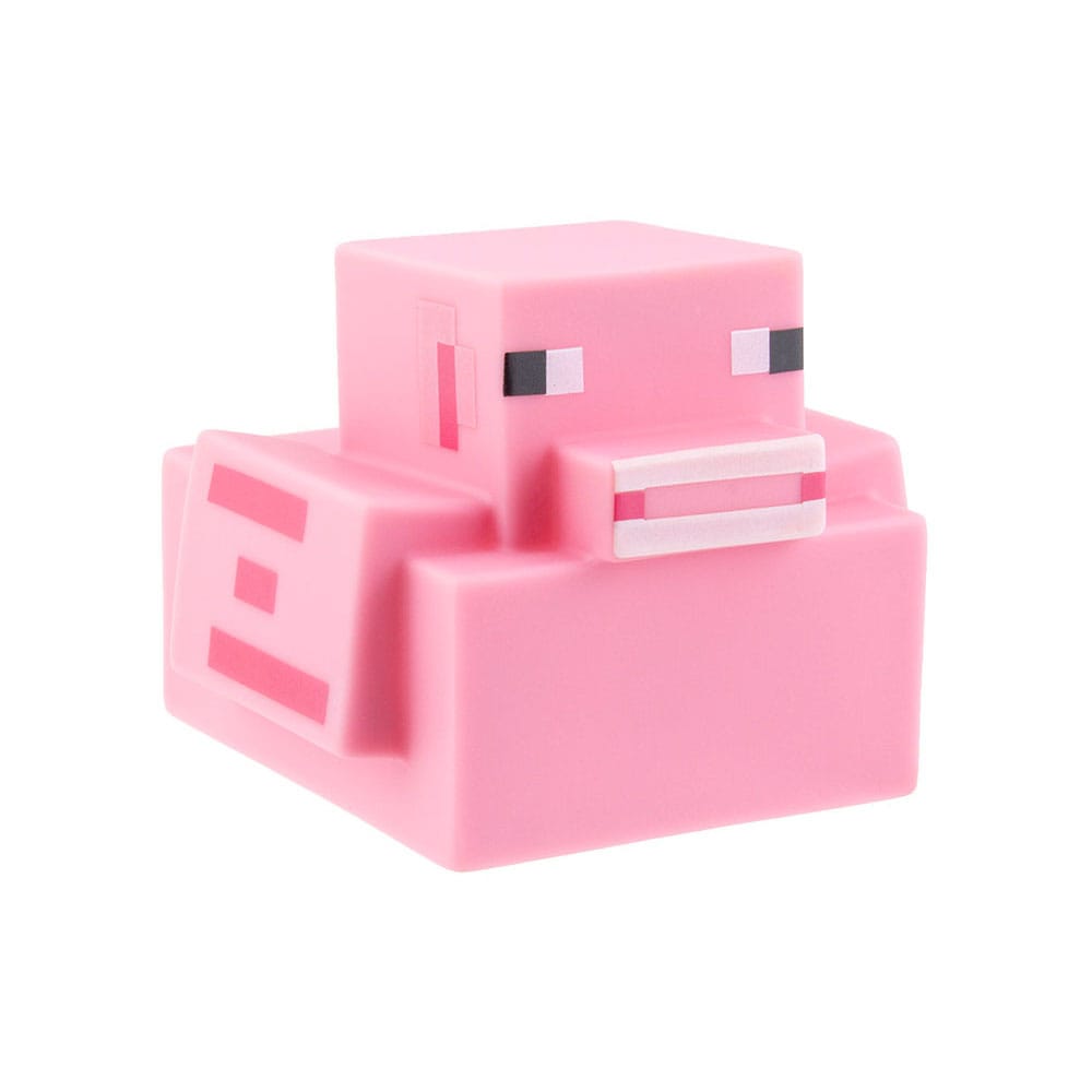 Minecraft Baño Pato Cerdo 6 cm
