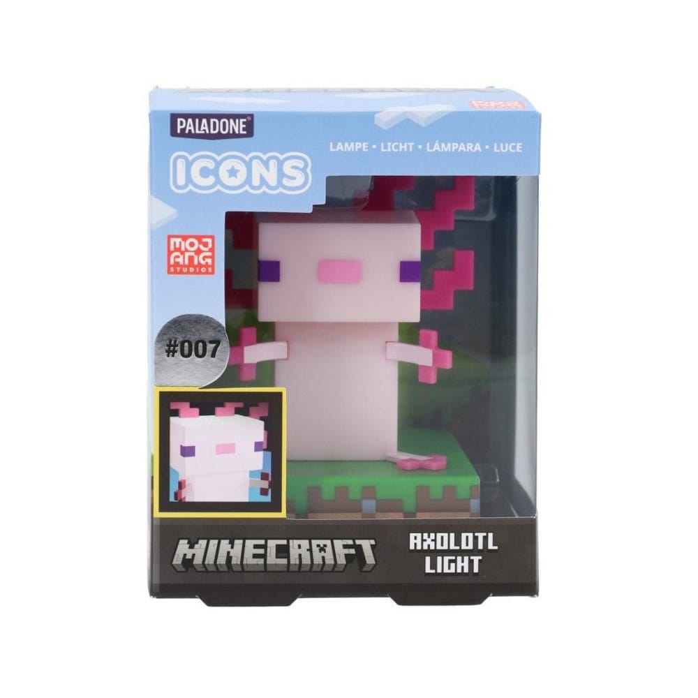 Minecraft -ikonen Light Axolotl