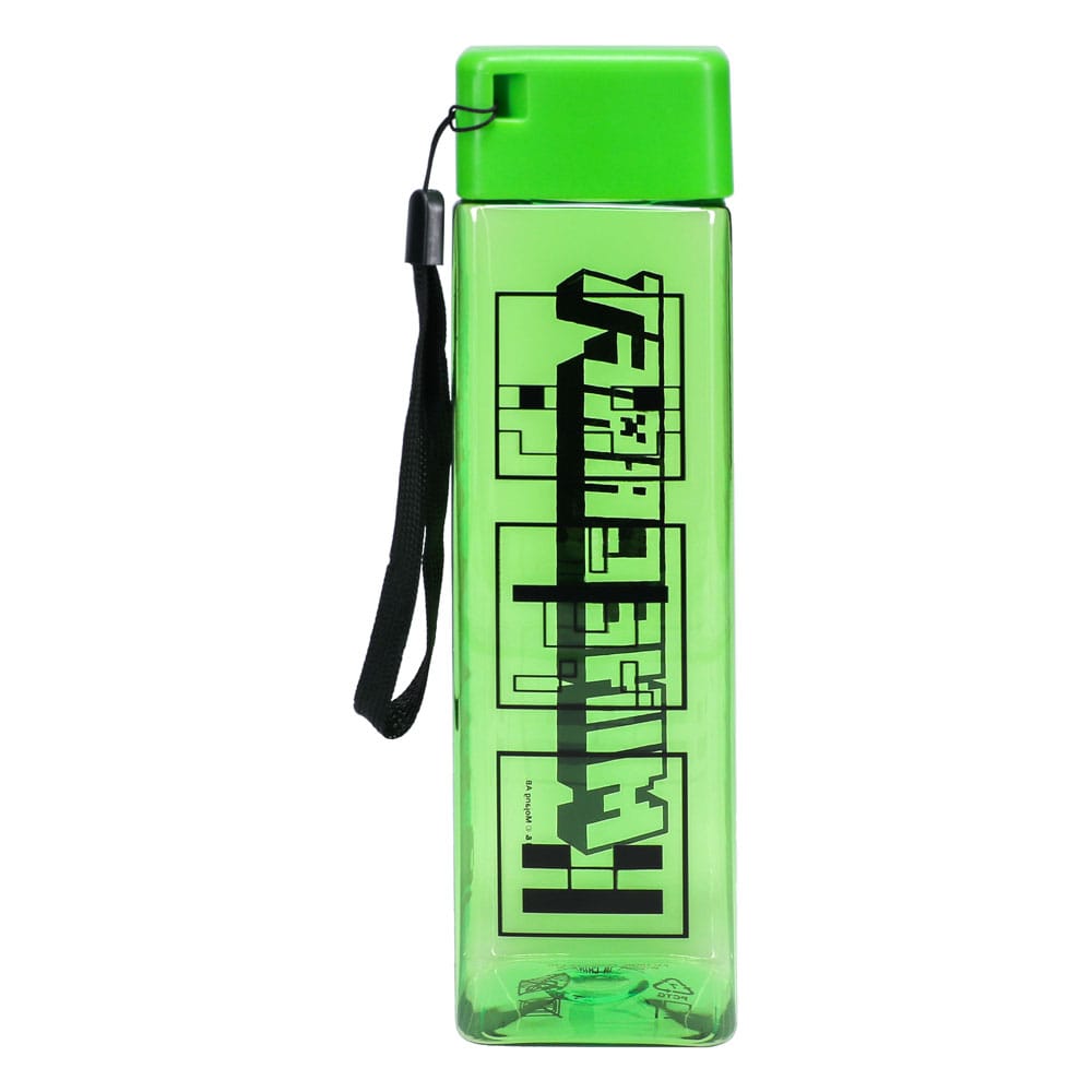 Minecraft waterfles vierkant gevormd