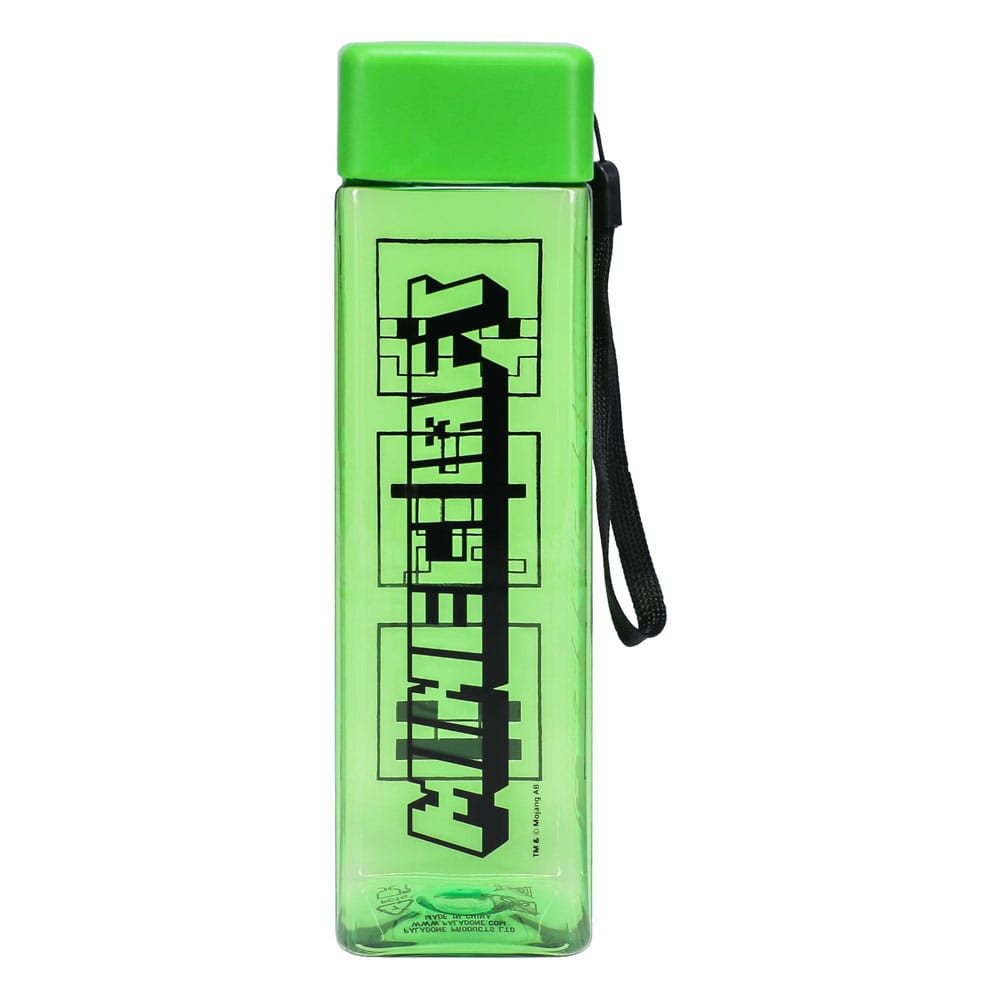 Minecraft waterfles vierkant gevormd