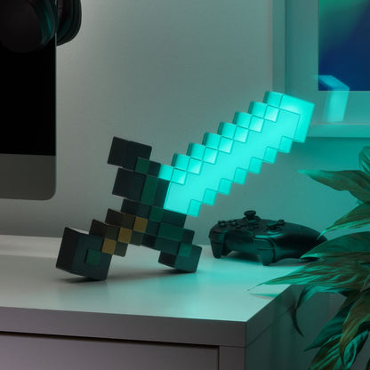 Minecraft licht diamant zwaard 40 cm