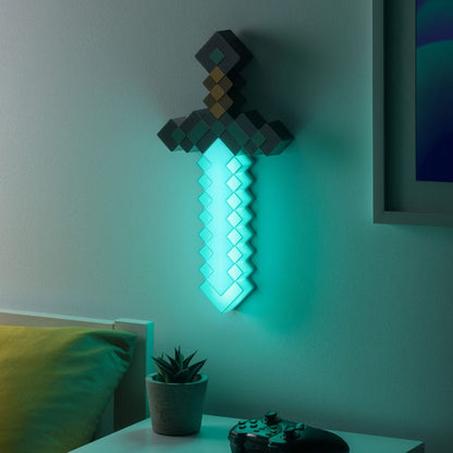 Minecraft licht diamant zwaard 40 cm