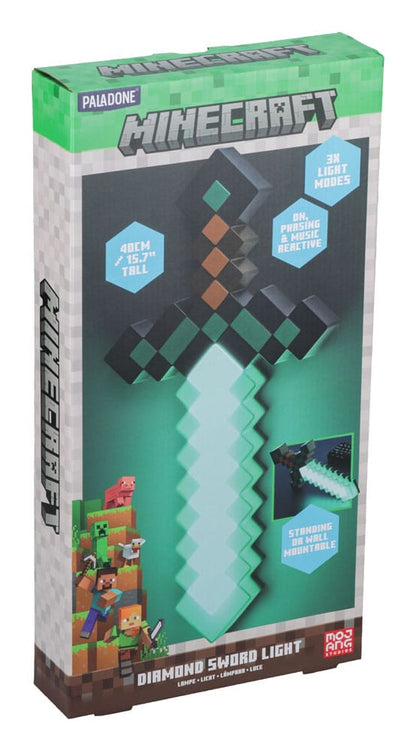 Minecraft licht diamant zwaard 40 cm