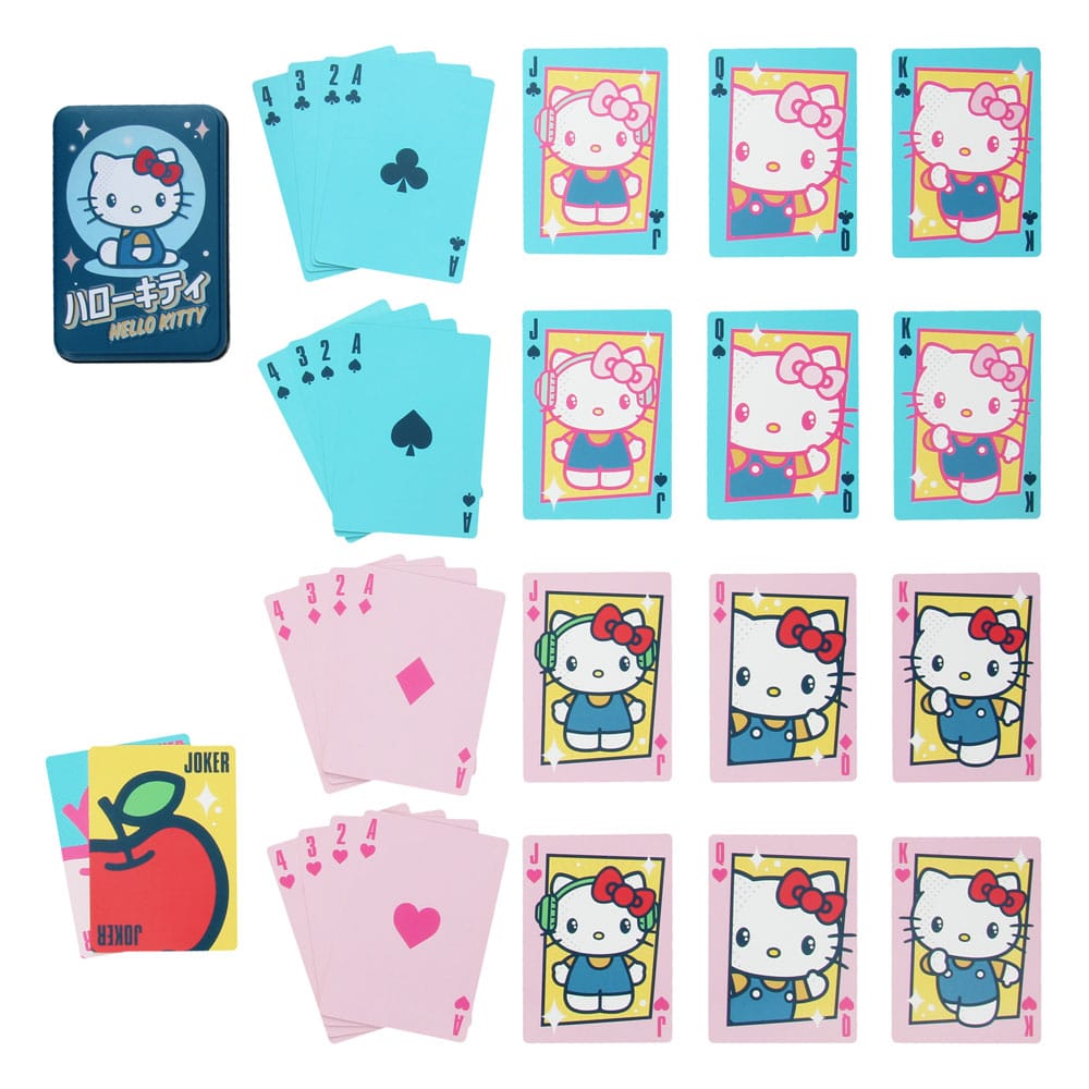 Sanrio giocando a carte ciao kitty