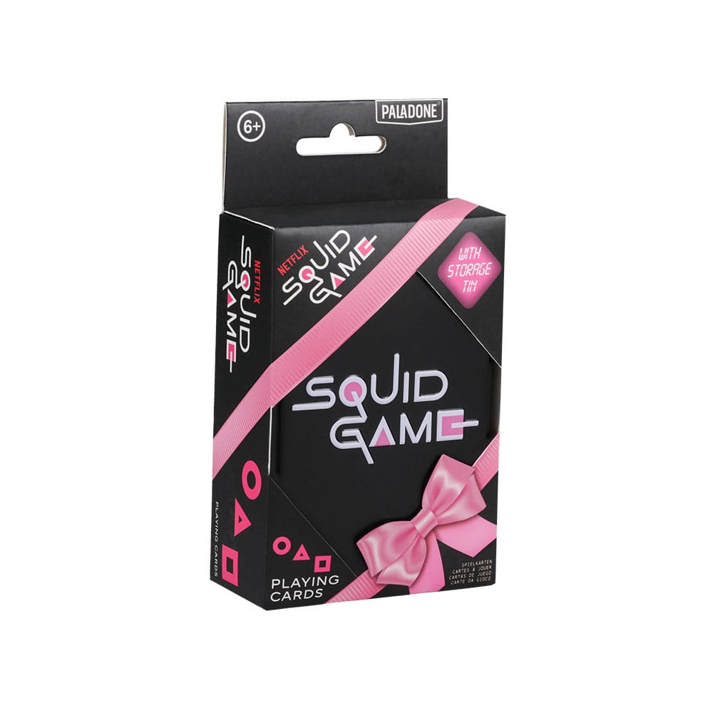 Cartas de juego de juego de calamar