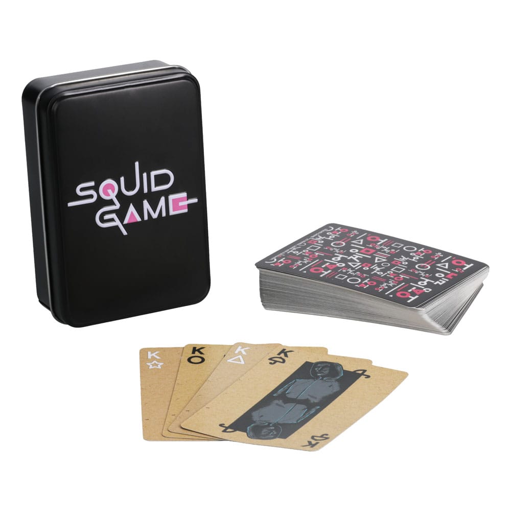Cartas de juego de juego de calamar