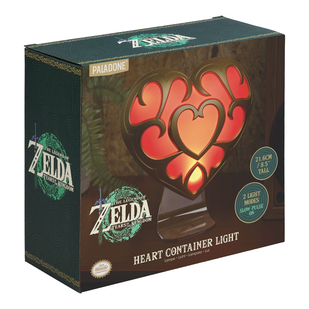 La légende de Zelda: Larmes of the Kingdom Light Heart Container 22 cm