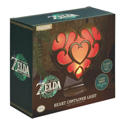 La légende de Zelda: Larmes of the Kingdom Light Heart Container 22 cm