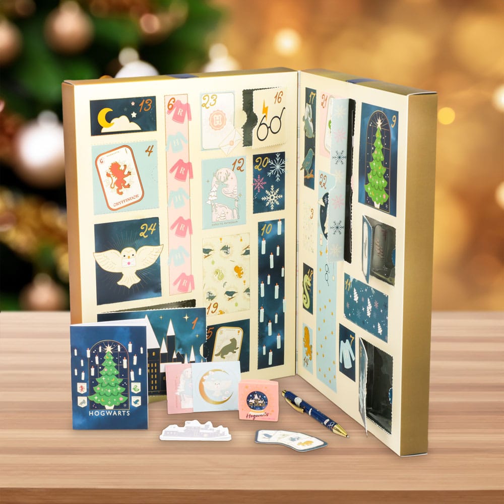Harry Potter adventskalender Skrivesaker 24-dagers Galtvort