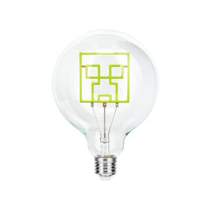 Minecraft Neon LED -glödlampa Creeper