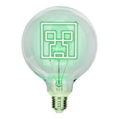 Minecraft Neon LED -glödlampa Creeper