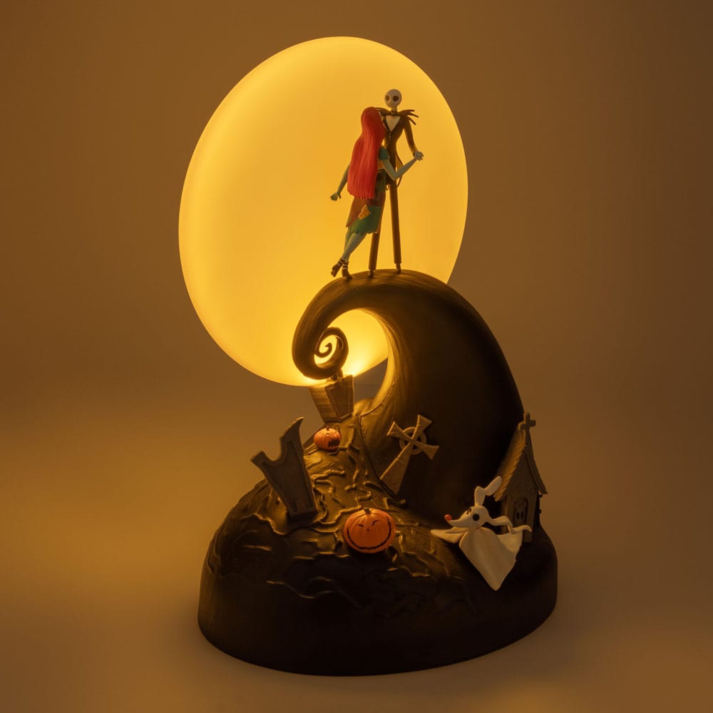Mareridt før jul Diorama Light Jack & Sally