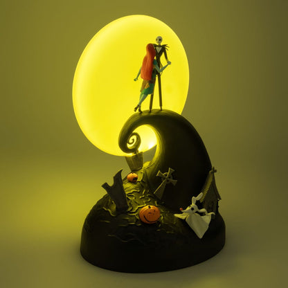 Mardröm innan jul Diorama Light Jack & Sally