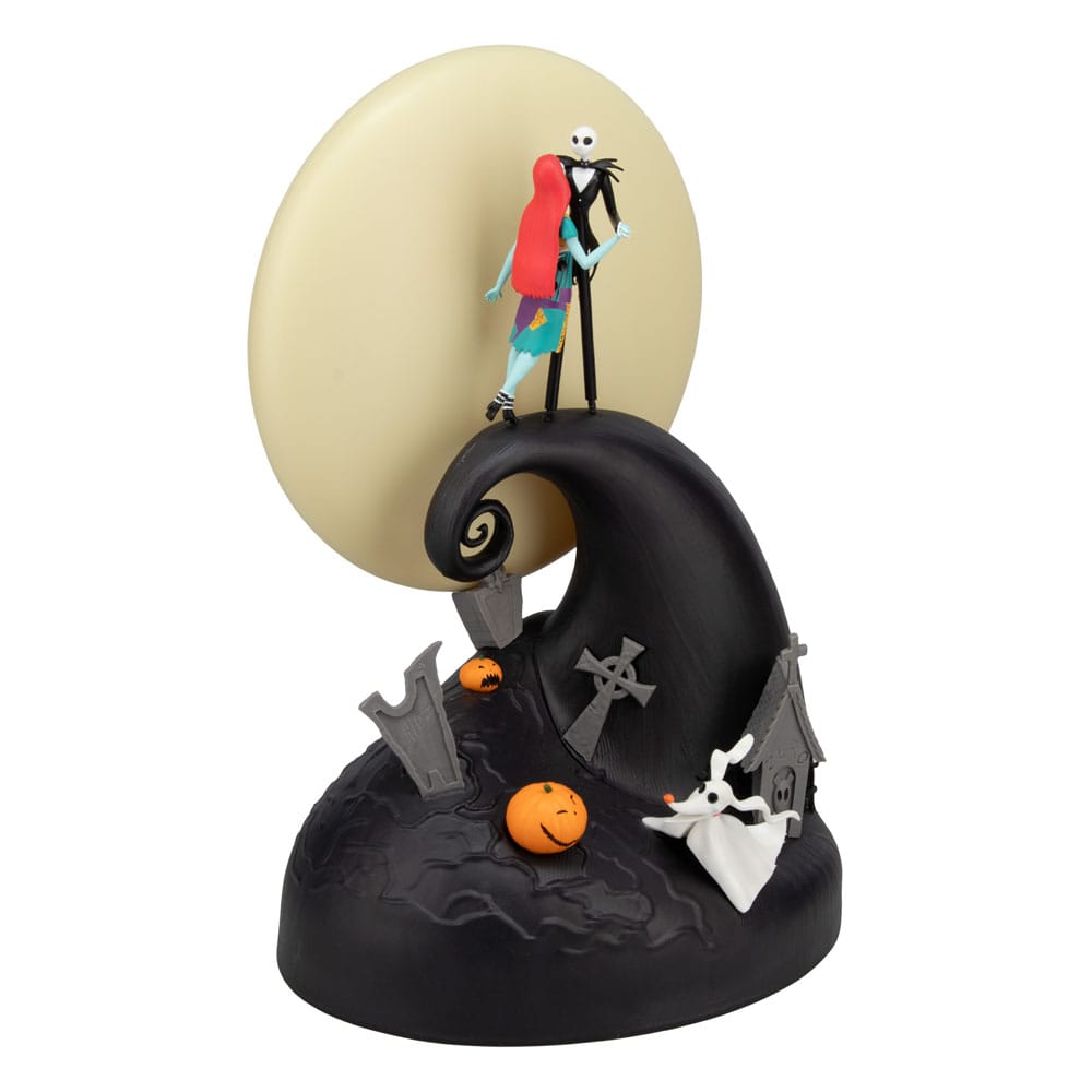 Mardröm innan jul Diorama Light Jack & Sally