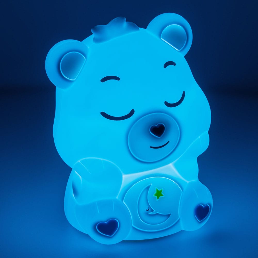 Pleiebjørn squishy glo silisium lys sengetid bjørn 15 cm