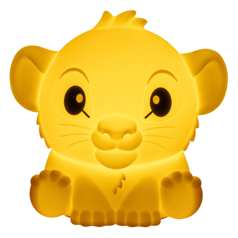 Disney Squishy Glo Silicon Light the Lion King Simba 15 cm