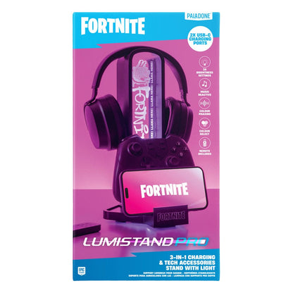 Fortnite Schreibtisch-Kopfhörerständer mit Licht 30 cm