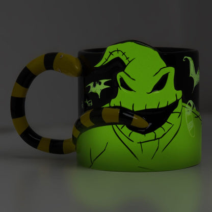 Mardröm före julformad mugg oogie boogie glöd i mörkret