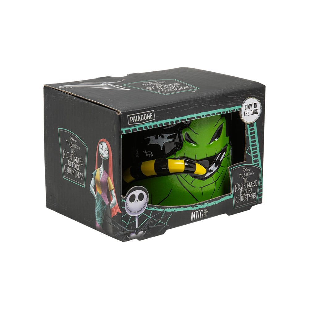 Mardröm före julformad mugg oogie boogie glöd i mörkret