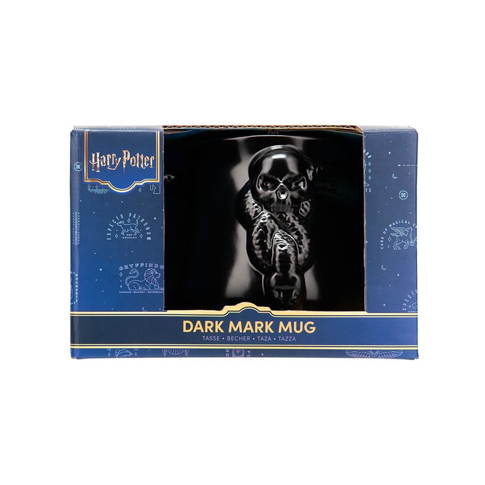 Harry Potter -geformte Becher dunkle Marke